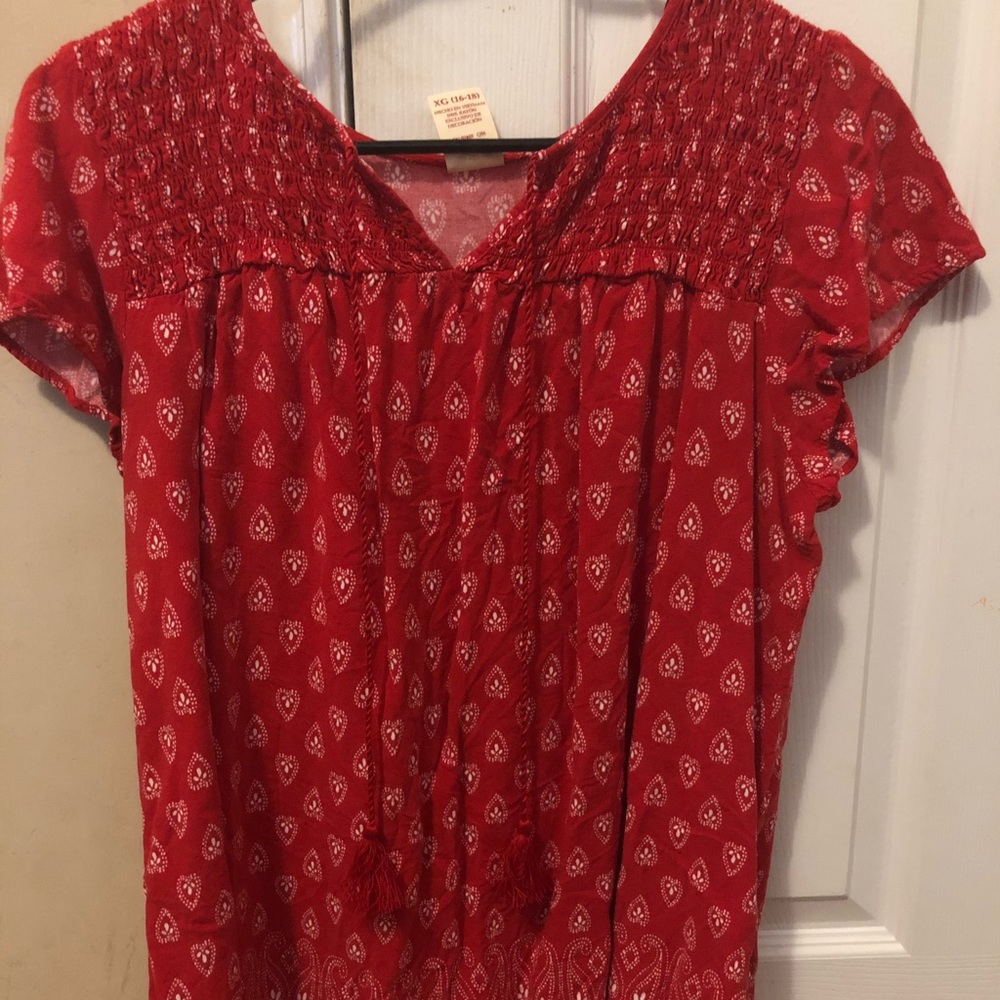 Red Blouse